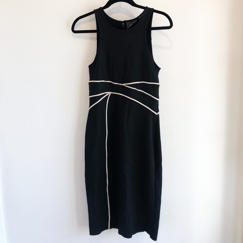 Maeve Black Pencil Dress
